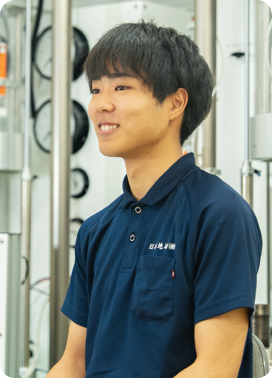 土質試験から大きな構造物へ 
自分達の仕事が形になる喜び